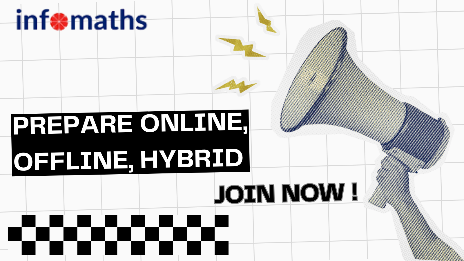 Prepare Online, Offline, Hybrid